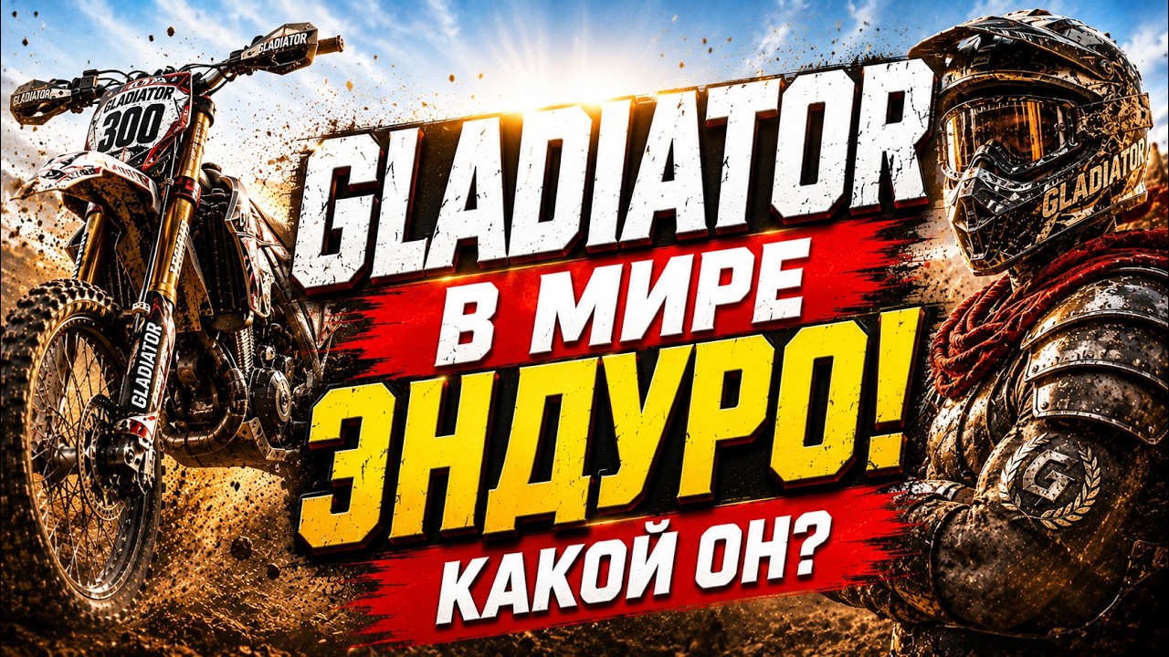 GLADIATOR K5 и K7 в деле: тест и честный обзор от ВСЕВЭНДУРО